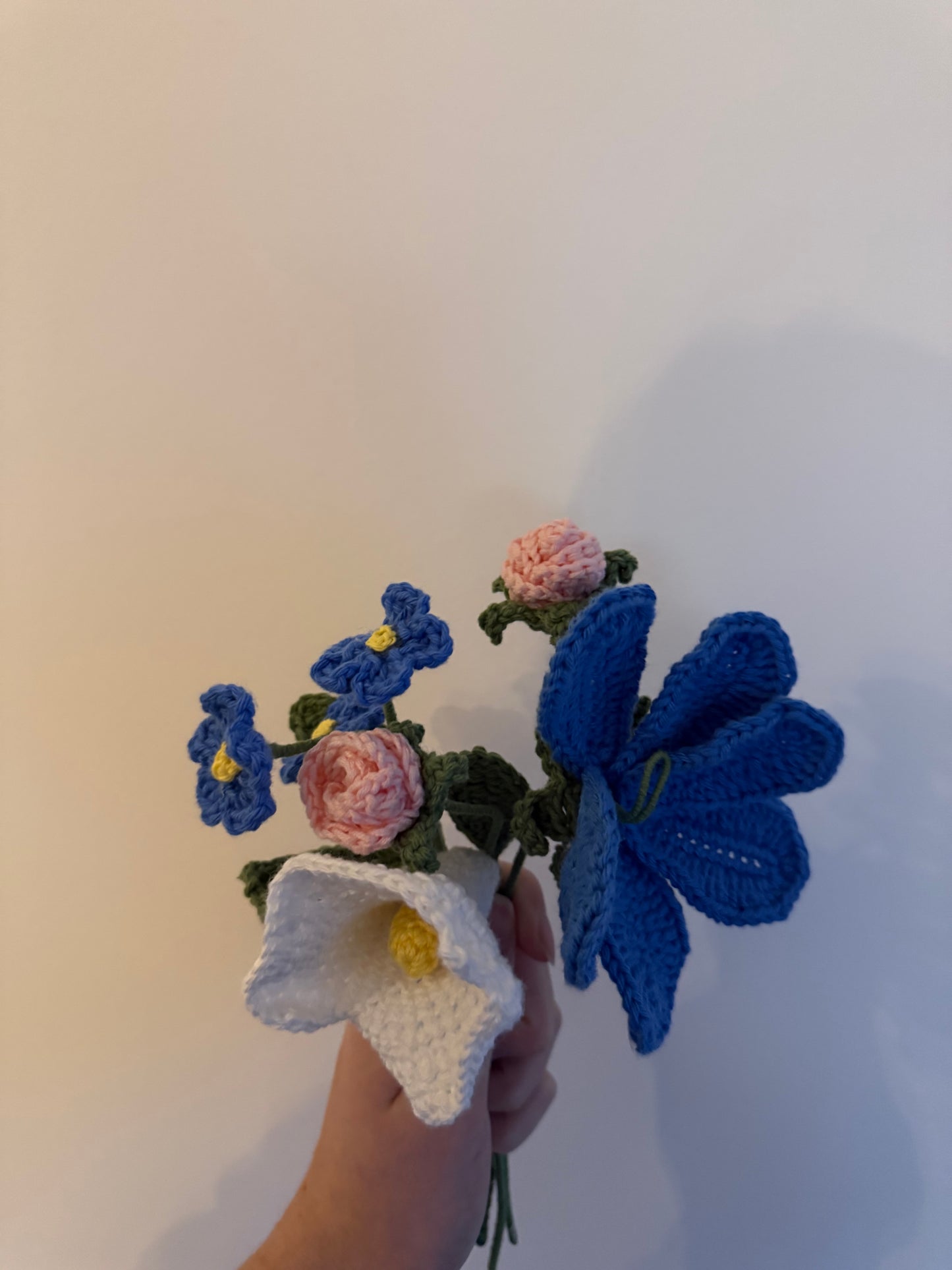 Les bouquets bleus