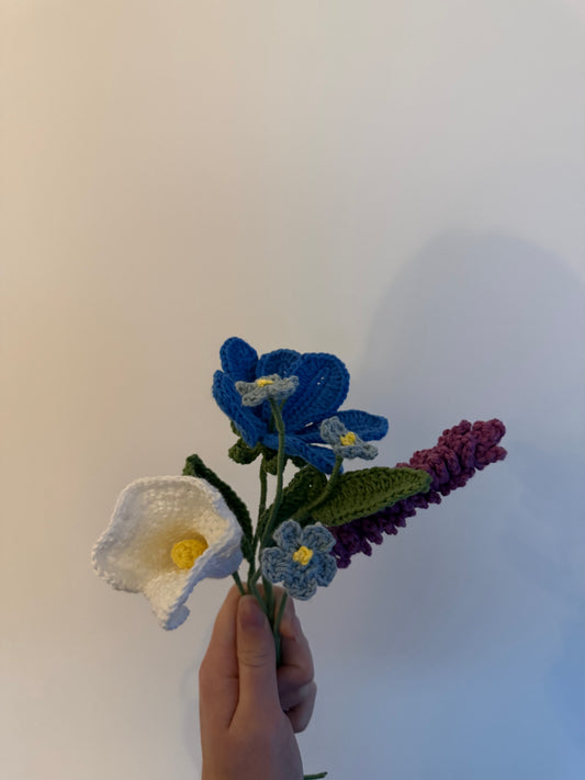 Les bouquets bleus