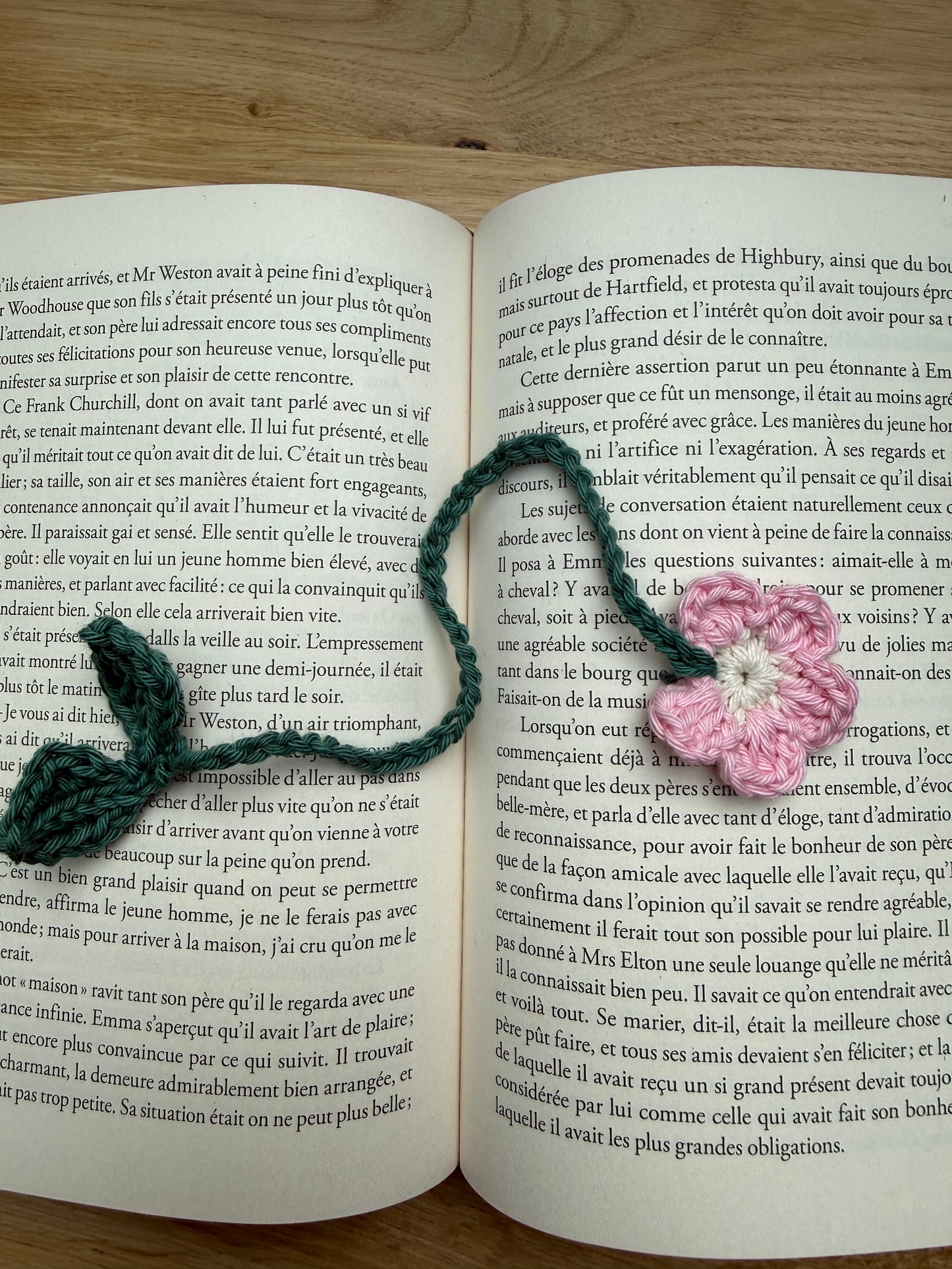 Fleur Daisie - marque page