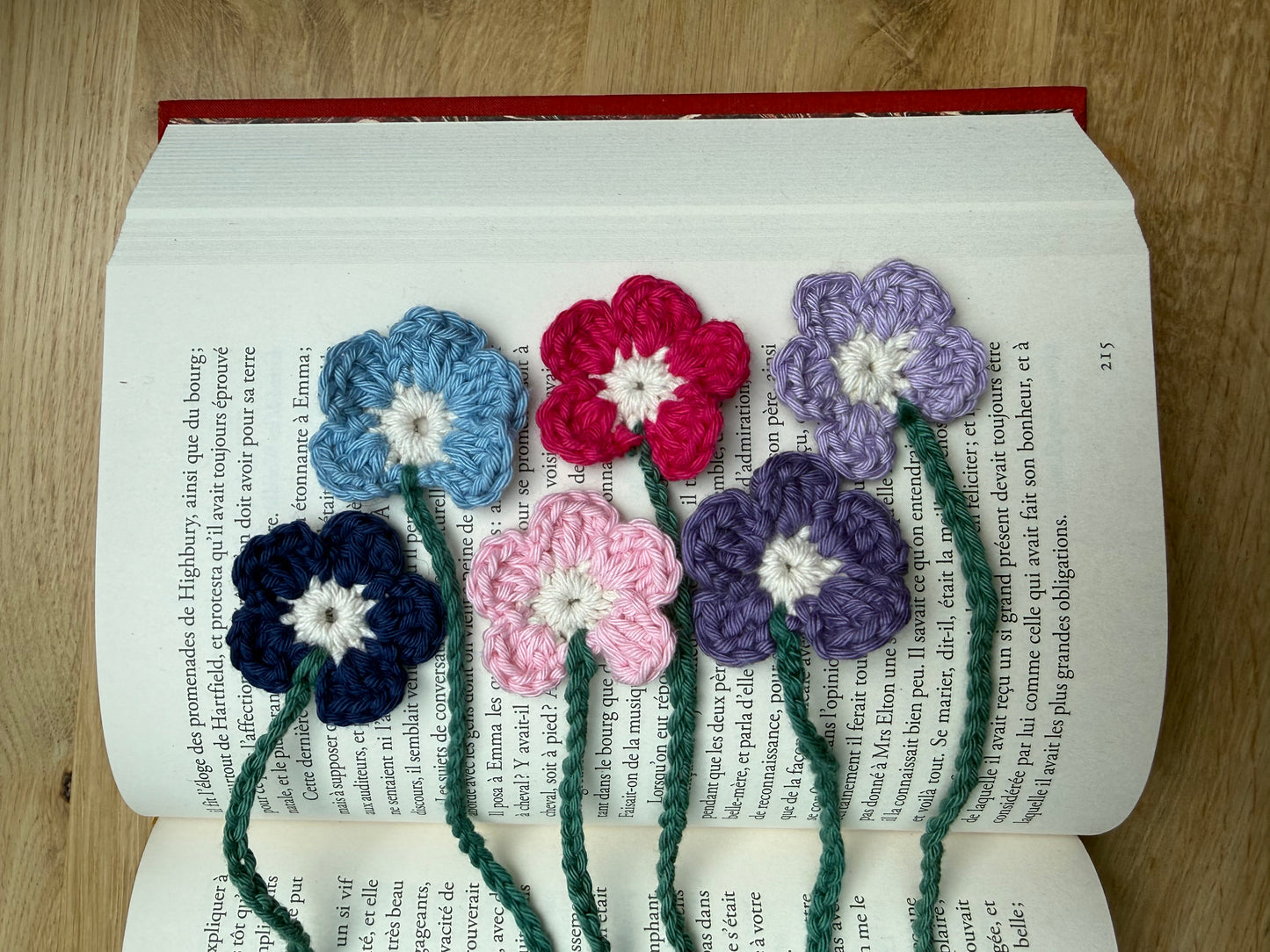 Fleur Daisie - marque page