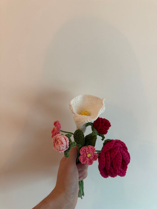 Le bouquet rosé