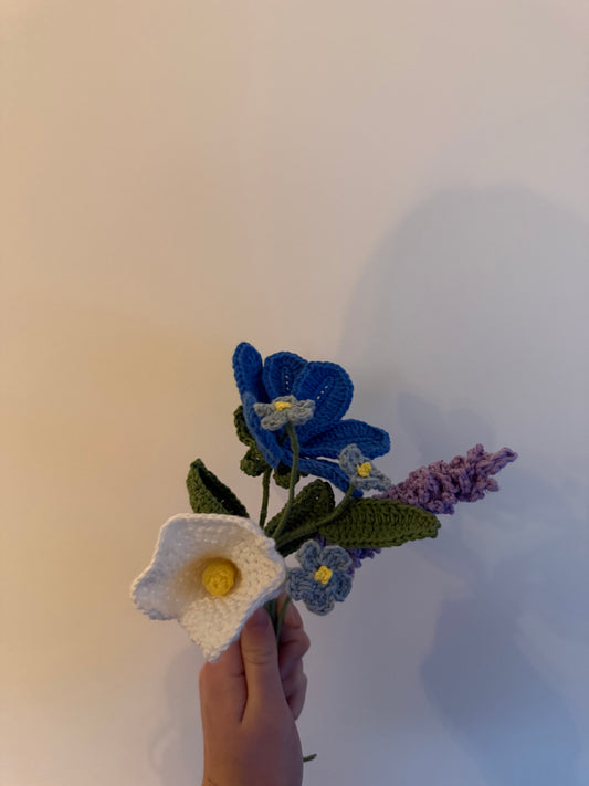 Les bouquets bleus