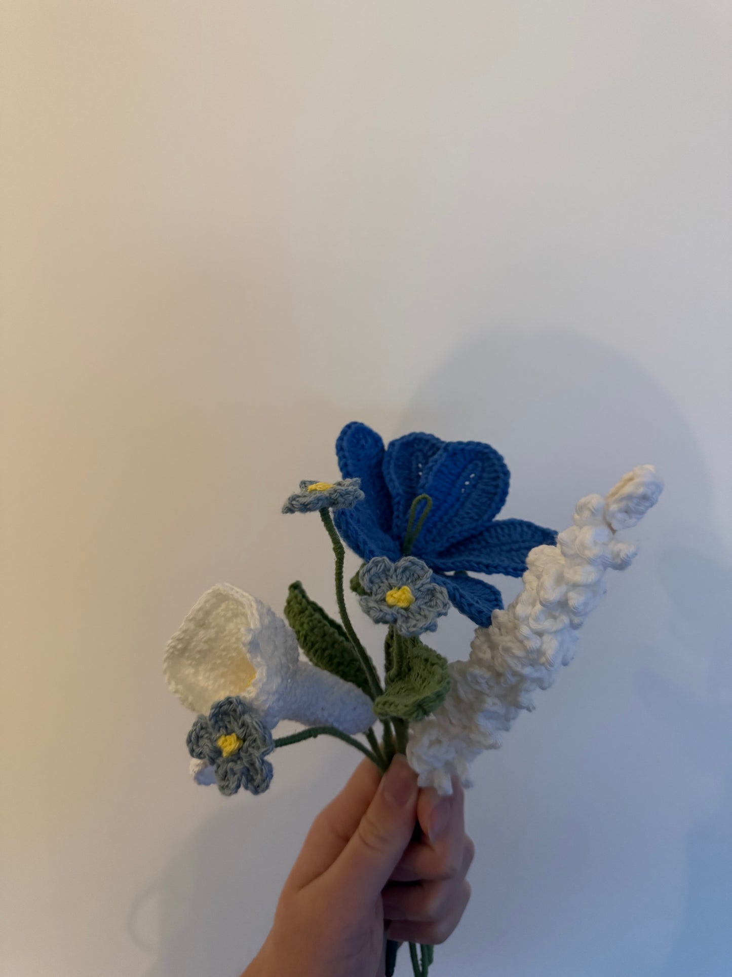 Les bouquets bleus
