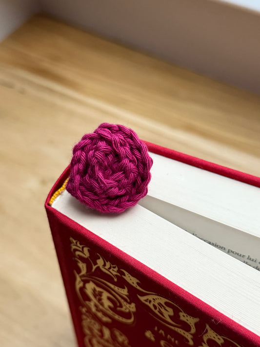 La rose - marque page